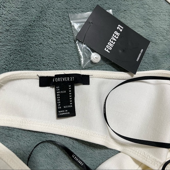 Forever 21 White Bodycon Dress Brandnew - Picture 7 of 7